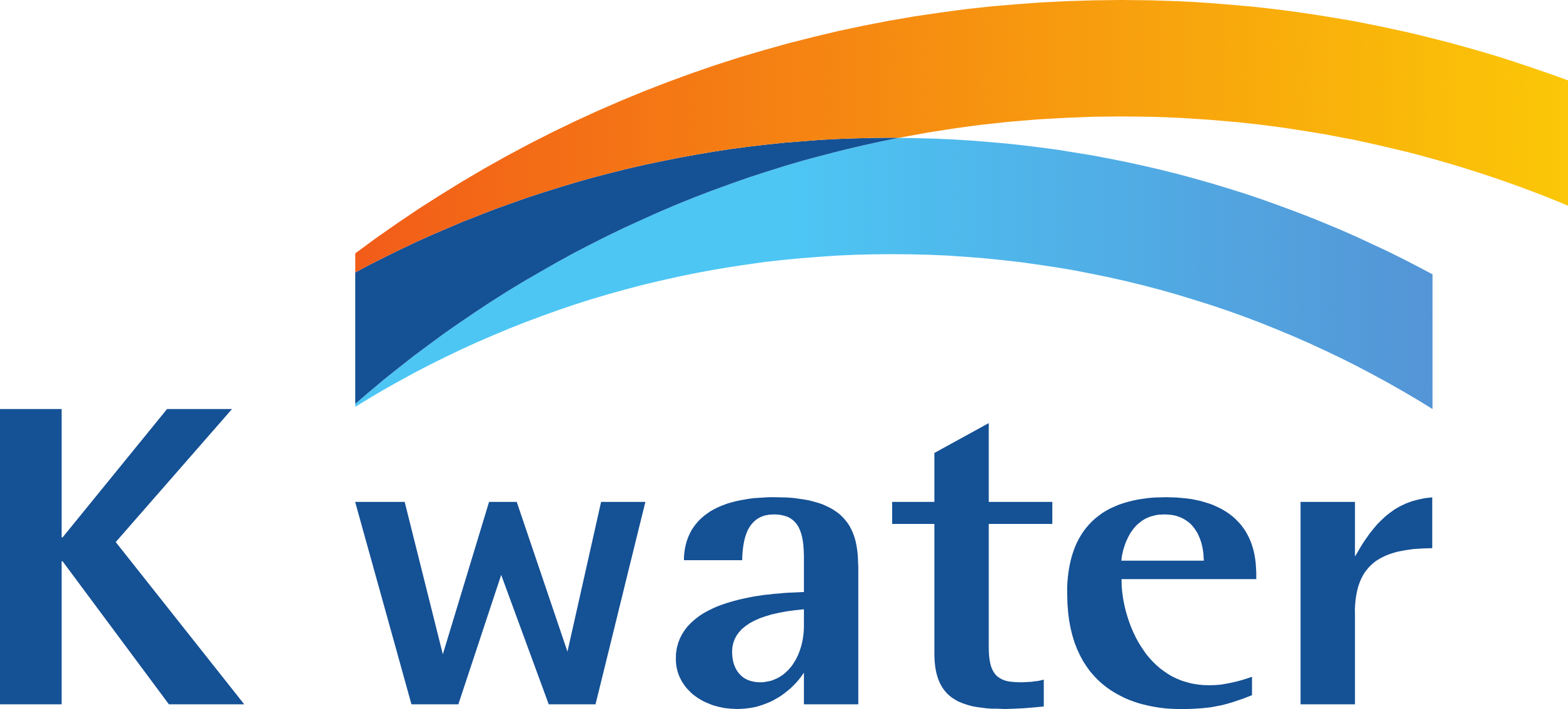 한국수자원공사 K-water 로고
